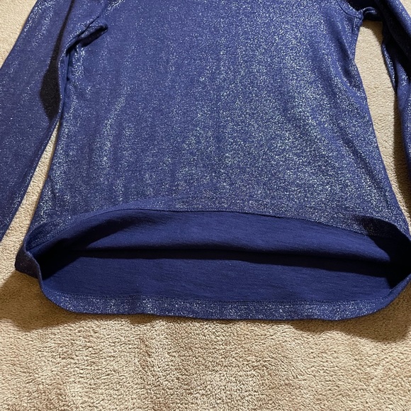 J.Crew Tops| J. Crew Long Sleeve Painter Tee Size S - Navy - Picture 7 of 15